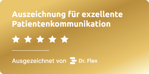 Dr. Flex Gütesiegel